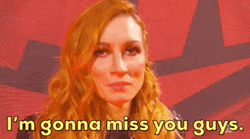 You Will Be Missed Becky Lynch GIF
