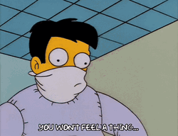 You Won't Feel Anything Because Of The Medicine GIF