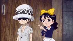 Young Baby 5 Slapping Young Trafalgar Law GIF