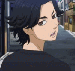 Young Baji Looking Backwards While Walking GIF