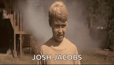 Young Boy At Playground With Josh Jacobs GIF