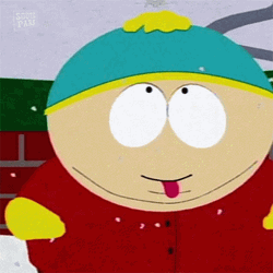 Young Boy Catching Snowflake GIF
