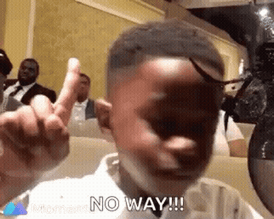 Young Boy Giving Middle Finger GIF