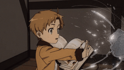 Young Boy Holding Book GIF