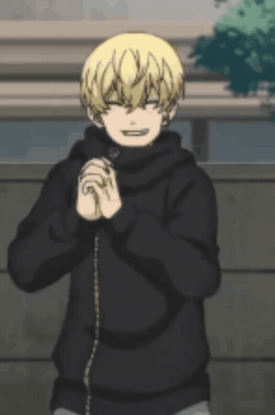 Young Boy In Black Hoodie Praying GIF