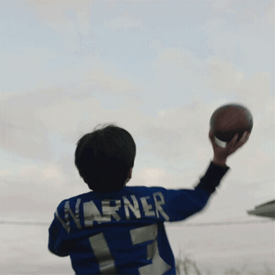 Young Boy In Blue Narm Jersey Watching Ball GIF
