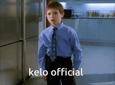Young Boy In Blue Shirt And Tie Kelo Official GIF