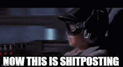 Young Boy In Helmet And Goggles In Car Saying Now This Is Shitposting GIF