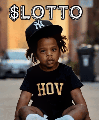 Young Boy In NY Hat And HOV Shirt GIF