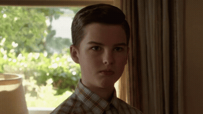 Young Boy In Plaid Shirt GIF
