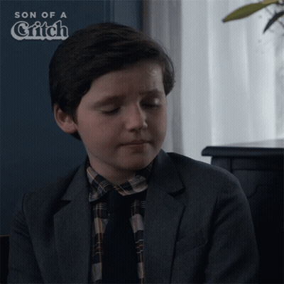 Young Boy In Suit And Tie Son Of A Critch GIF