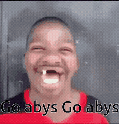 Young Boy Making Funny Face Go Abys Go Abys GIF
