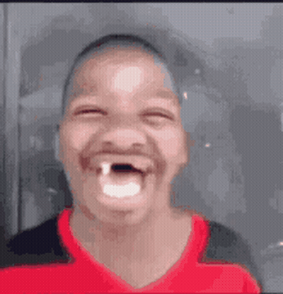 Young Boy Making Funny Face GIF