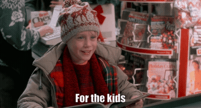 Young Boy Reading Book For The Kids GIF