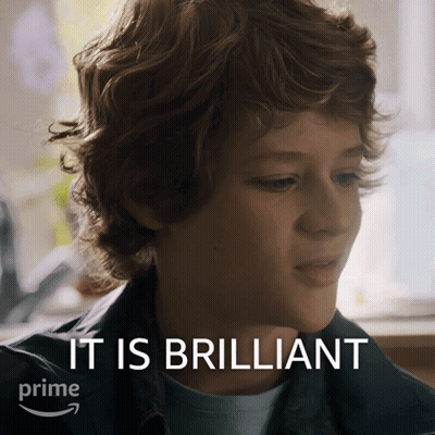 Young Boy Saying It Is Brilliant GIF