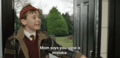 Young Boy Saying Mom Says You Were A Mistake GIF