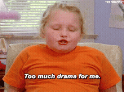 Young Boy Saying Too Much Drama For Me GIF