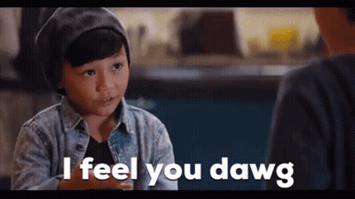 Young Boy Says I Feel You Dawg GIF