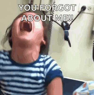 Young Boy Shocked Saying You Forgot About Me GIF