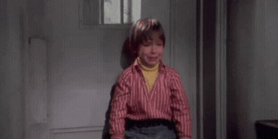 Young Boy Sitting In Chair Crying GIF
