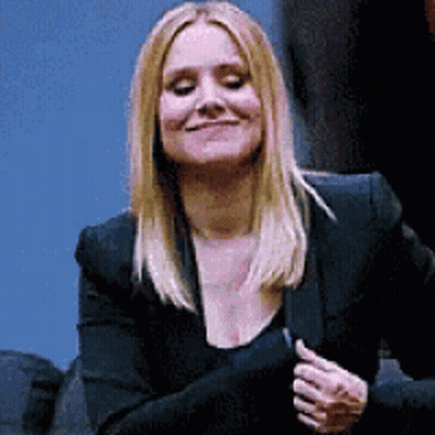Young Boy Sitting In Crowd With Patty Parker GIF