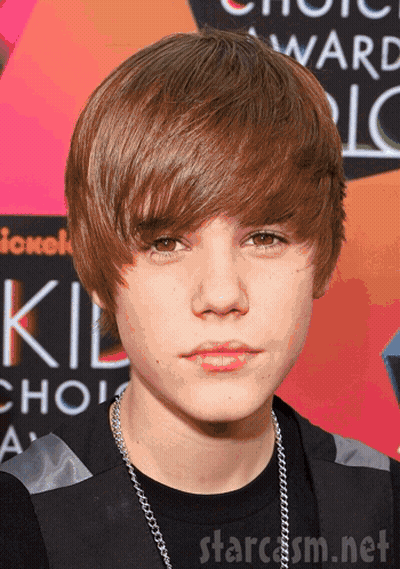 Young Boy Standing Before Choice Sign GIF