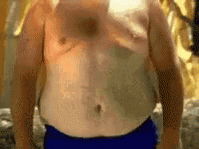 Young Boy Taking Off Clothes GIF