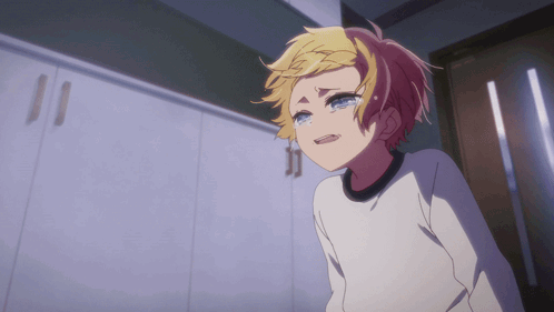 Young Boy With Blonde Hair Crying GIF