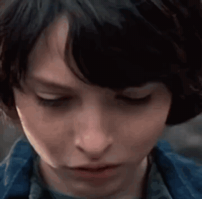 Young Boy With Eyes Closed And Mouth Open GIF