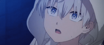 Young Boy With White Hair And Blue Eyes GIF