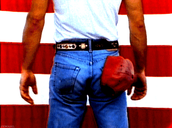 Young Bruce Springsteen Turning Forward GIF