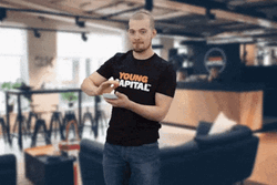 Young Capitalist Make It Rain Money GIF
