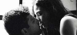 Young Couple Sensual Kiss Make Out GIF