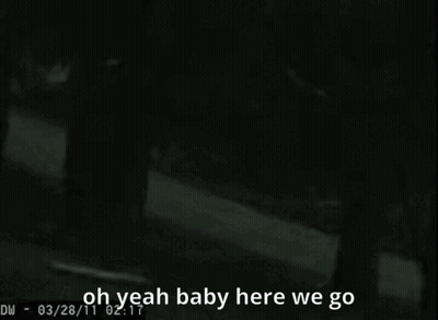 Young Cowboy Dancing In Barn GIF