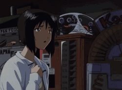 Young Faye Valentine Shocked GIF
