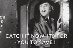 Young Frankenstein Gene Wilder Blowing Kiss GIF