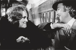 Young Frankenstein Gene Wilder Madeline Kahn Elbows Touching  GIF