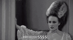 Young Frankenstein Madeline Kahn Hiiiiiissss GIF