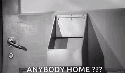 Young Frankenstein Marty Feldman Peeping Anybody Home GIF