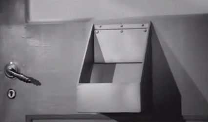 Young Frankenstein Marty Feldman's Igor Peeping GIF