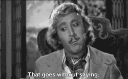 Young Frankenstein That Goes Without Saying GIF