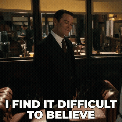 Young Girl In White Dress Saying Oh The Drama GIF