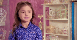 Young Girl Scheming GIF