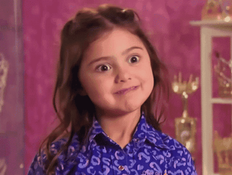 Young Girl Smiling At Psl GIF