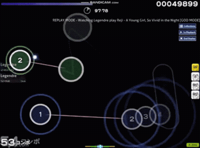 Young Girl Vivid In The Night Video Game GIF