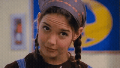 Young Girl With Pigtails And Headband GIF