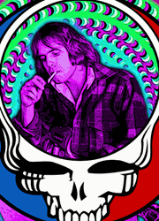 Young Jerry Garcia Smoking GIF