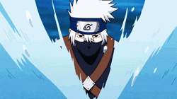 Young Kakashi Hatake Chidori GIF