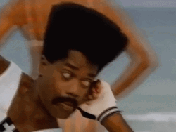 Young Larry Blackmon Eyebrows Raise  GIF