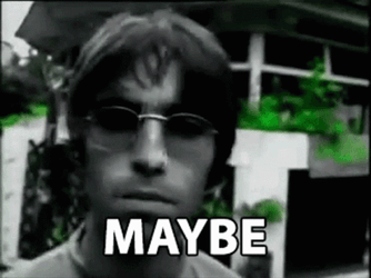 Young Liam Gallagher Maybe GIF